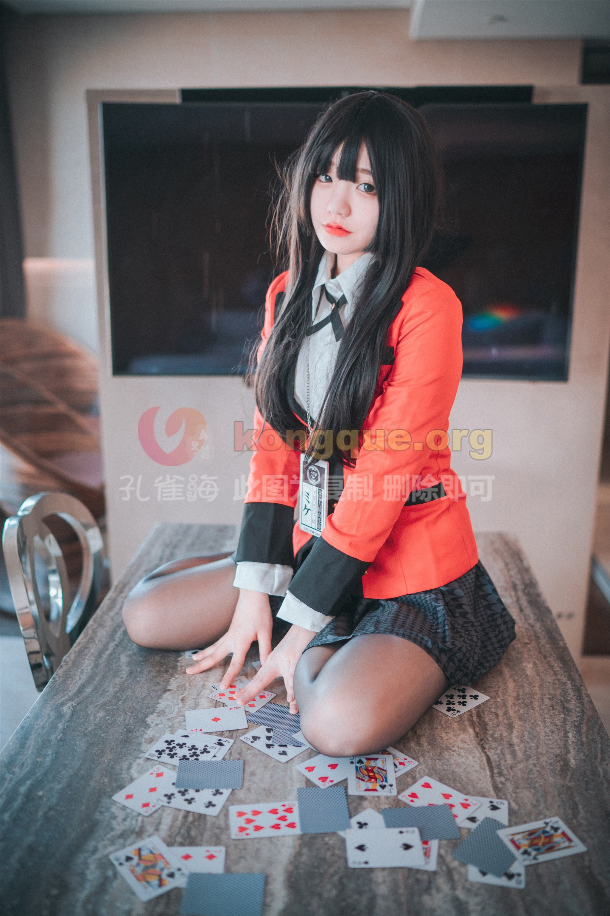 图片[1]-Jenny – NO.037 (정제니) DJAWA-Gambling with Yumeko[29P]-XikXak